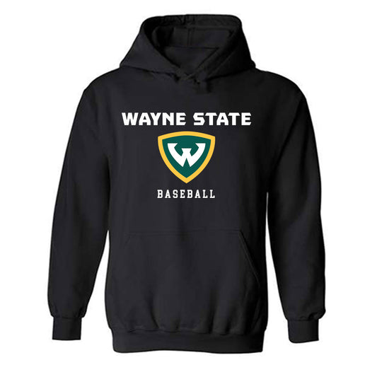 Wayne State - NCAA Baseball : Landon Ide - Classic Shersey Hooded Sweatshirt-0