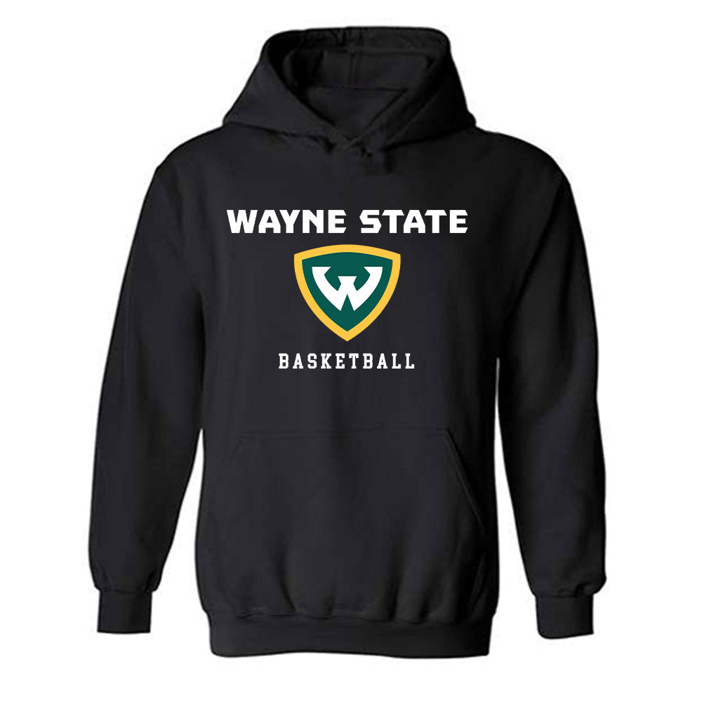 Wayne State - NCAA Men's Basketball : Bryce Esman - Classic Shersey Hooded Sweatshirt-0