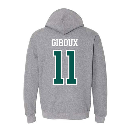 Wayne State - NCAA Women's Volleyball : Kayla Giroux - Classic Shersey Hooded Sweatshirt-1