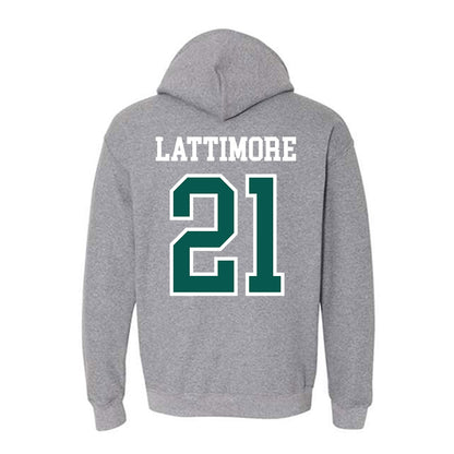 Wayne State - NCAA Football : Joseph Lattimore - Classic Shersey Hooded Sweatshirt-1