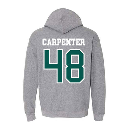 Wayne State - NCAA Football : Brock Carpenter - Classic Shersey Hooded Sweatshirt-1