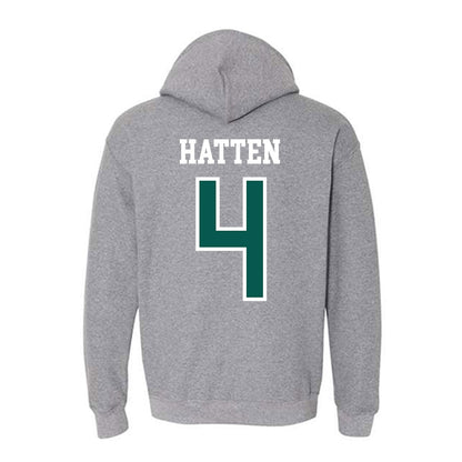Wayne State - NCAA Football : Peyton Hatten - Classic Shersey Hooded Sweatshirt-1