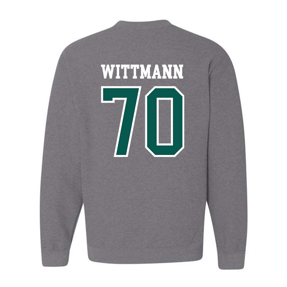 Wayne State - NCAA Football : Evan Wittmann - Classic Shersey Crewneck Sweatshirt-1