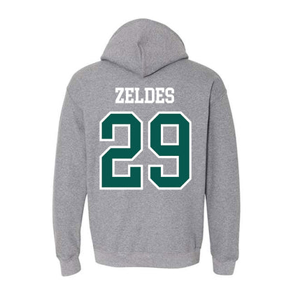 Wayne State - NCAA Baseball : Gabe Zeldes - Classic Shersey Hooded Sweatshirt-1