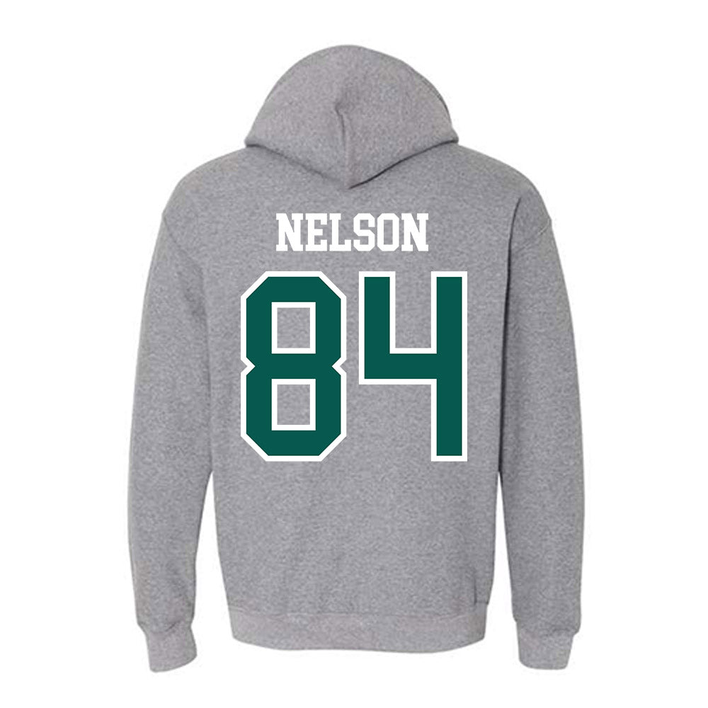 Wayne State - NCAA Football : Blake Nelson - Classic Shersey Hooded Sweatshirt-1