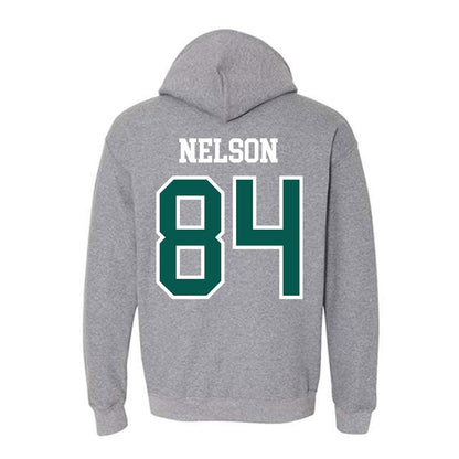 Wayne State - NCAA Football : Blake Nelson - Classic Shersey Hooded Sweatshirt-1
