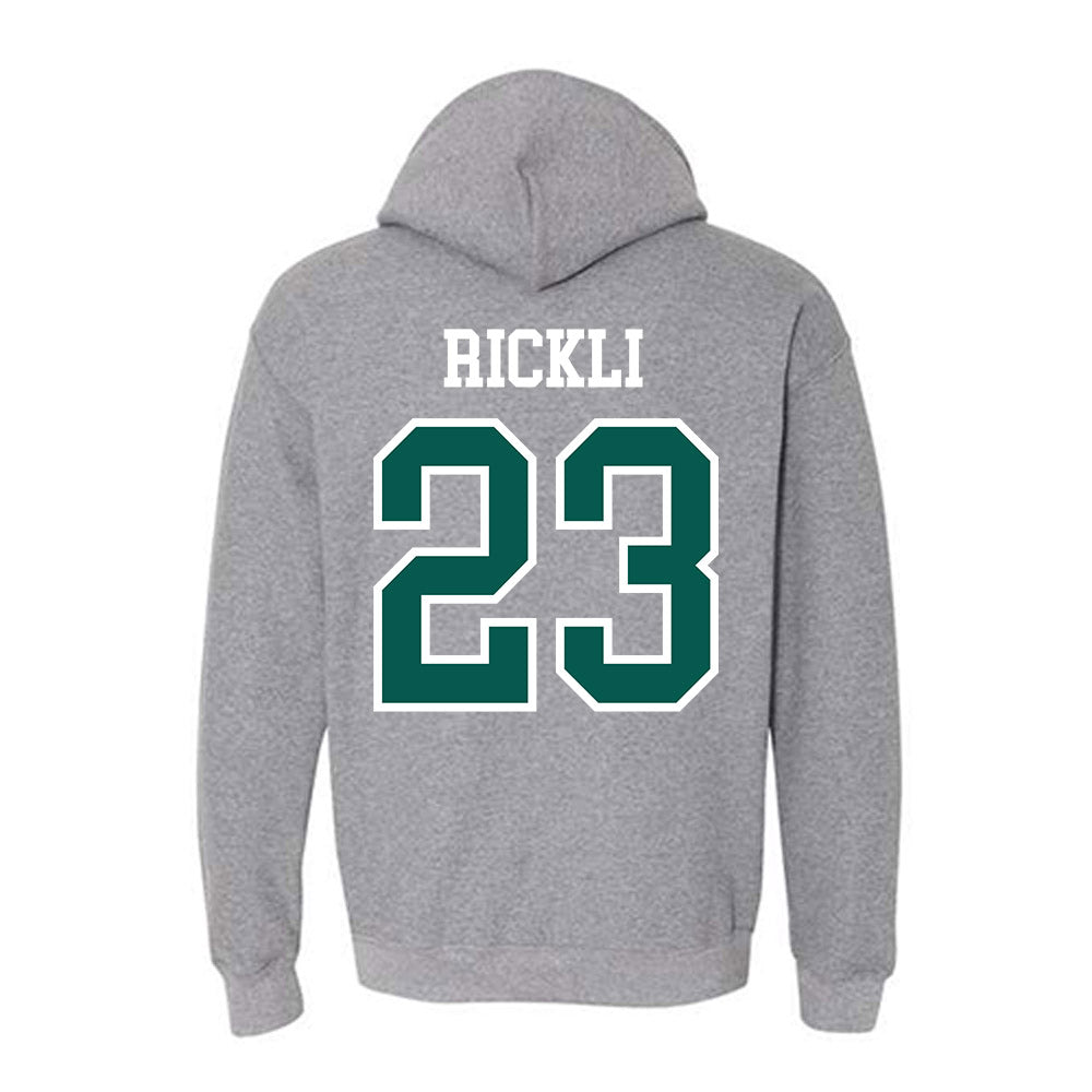 Wayne State - NCAA Women's Basketball : Aj Rickli - Classic Shersey Hooded Sweatshirt-1