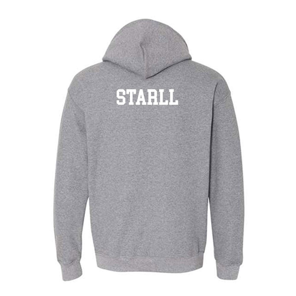 Wayne State - NCAA Men's Swimming & Diving : Jace Starll - Classic Shersey Hooded Sweatshirt-1