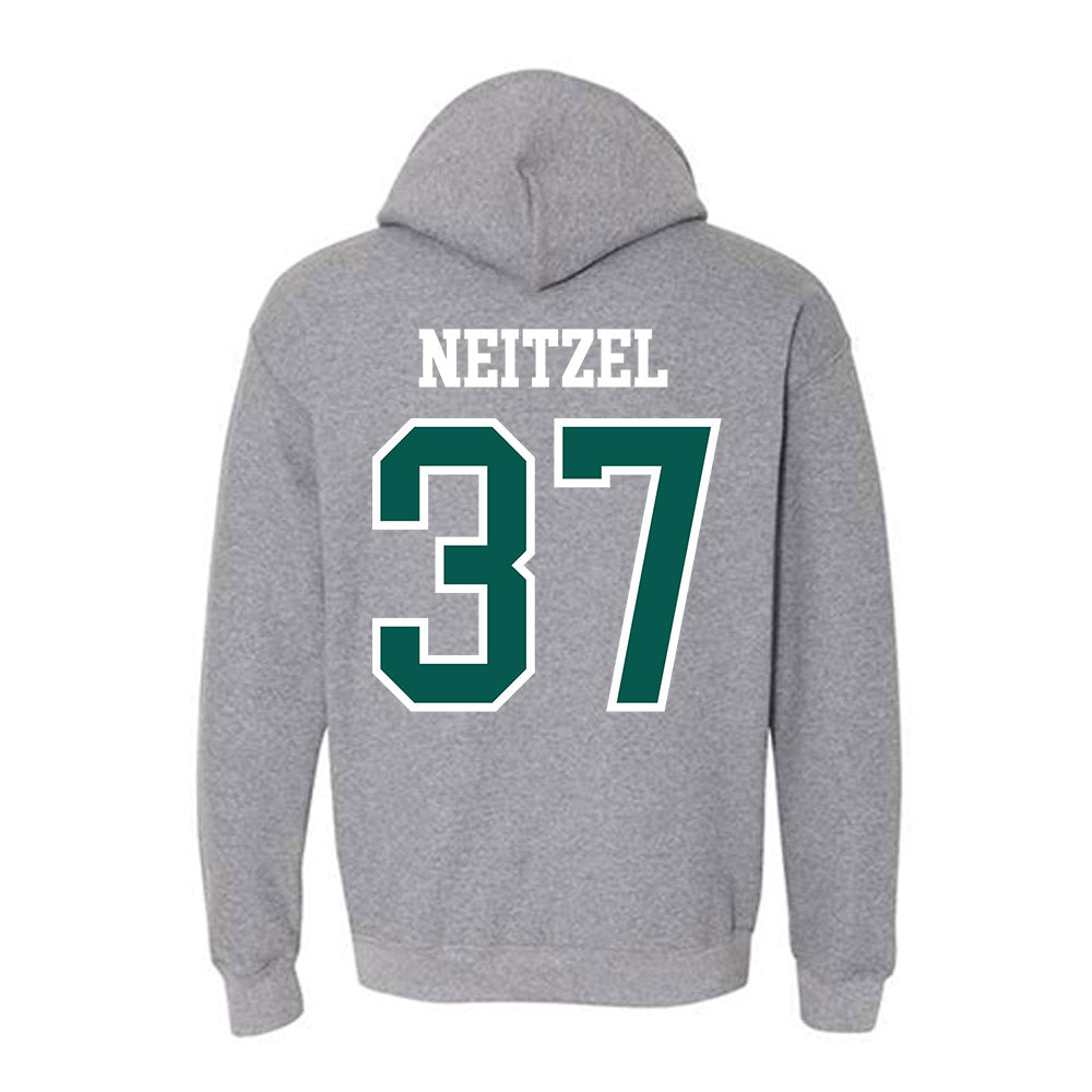 Wayne State - NCAA Baseball : Bryce Neitzel - Classic Shersey Hooded Sweatshirt-1