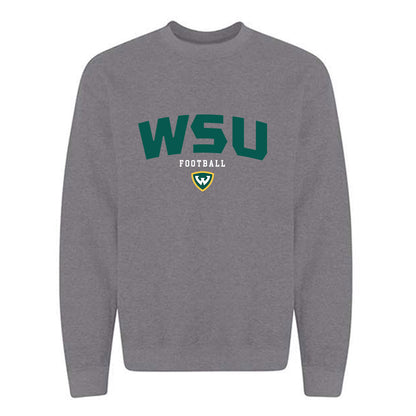 Wayne State - NCAA Football : Johnny Nelson - Classic Shersey Crewneck Sweatshirt-0