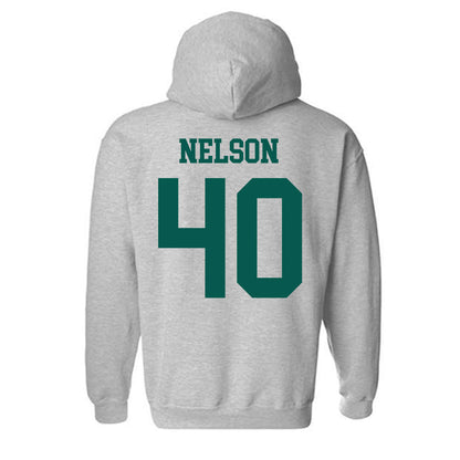 Wayne State - NCAA Football : Johnny Nelson - Classic Shersey Hooded Sweatshirt-1