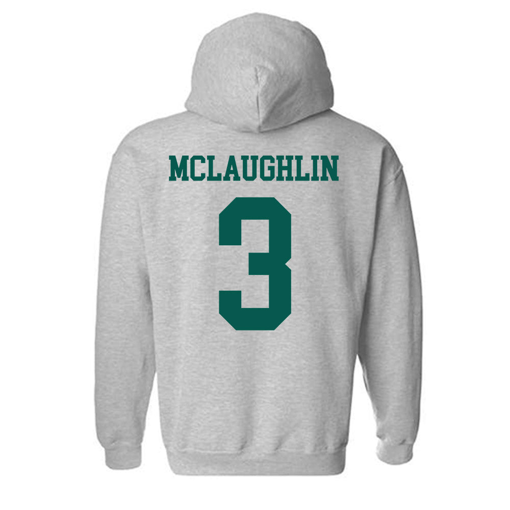 Wayne State - NCAA Women's Basketball : Halen McLaughlin - Classic Shersey Hooded Sweatshirt-1