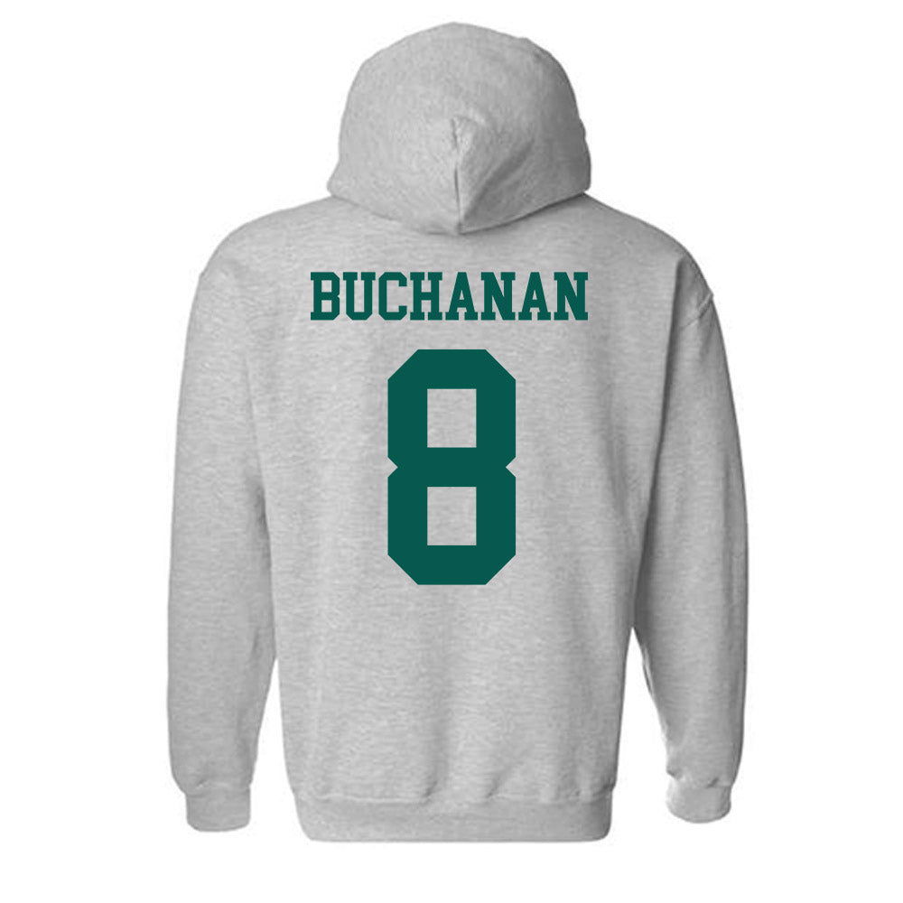 Wayne State - NCAA Football : Clifton Buchanan - Classic Shersey Hooded Sweatshirt-1