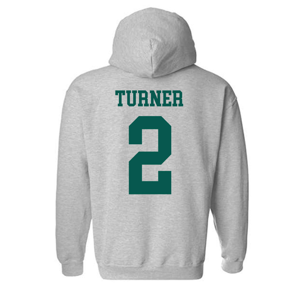Wayne State - NCAA Football : Nick Turner - Classic Shersey Hooded Sweatshirt-1