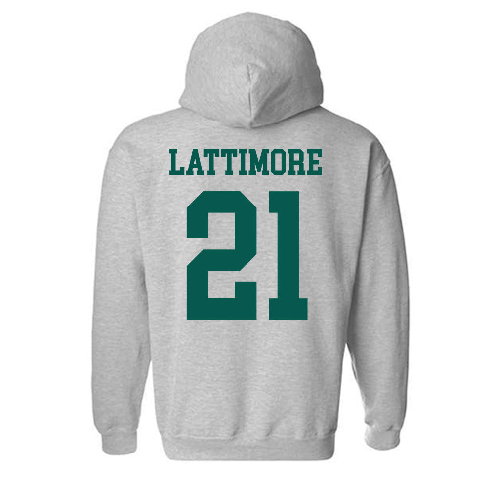 Wayne State - NCAA Football : Joseph Lattimore - Classic Shersey Hooded Sweatshirt-1