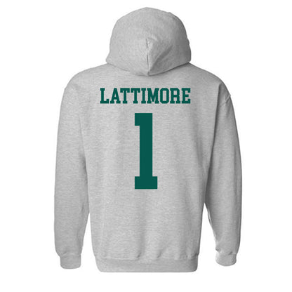 Wayne State - NCAA Football : Joseph Lattimore - Classic Shersey Hooded Sweatshirt-1