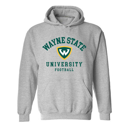 Wayne State - NCAA Football : Nick Turner - Classic Shersey Hooded Sweatshirt-0