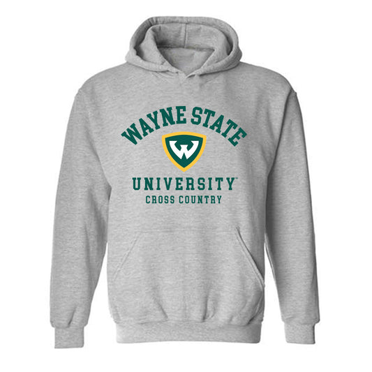 Wayne State - NCAA Women's Cross Country : Ava Peters - Classic Shersey Hooded Sweatshirt-0