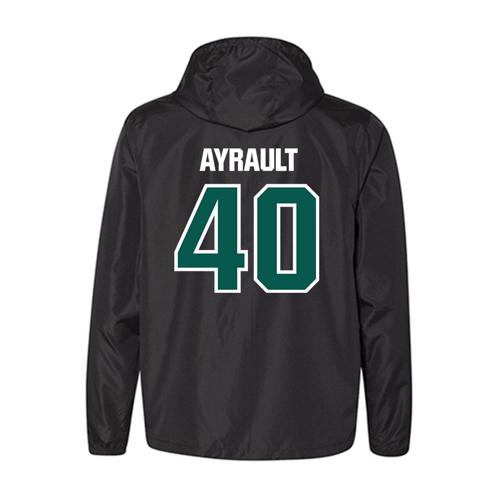 Wayne State - NCAA Men's Basketball : Adam Ayrault - Windbreaker-1