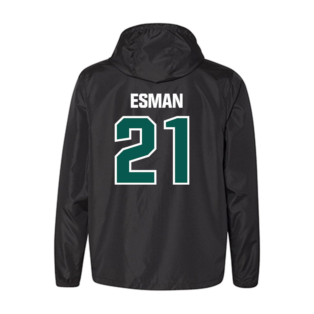 Wayne State - NCAA Men's Basketball : Bryce Esman - Windbreaker-1