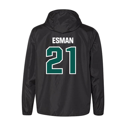 Wayne State - NCAA Men's Basketball : Bryce Esman - Windbreaker-1