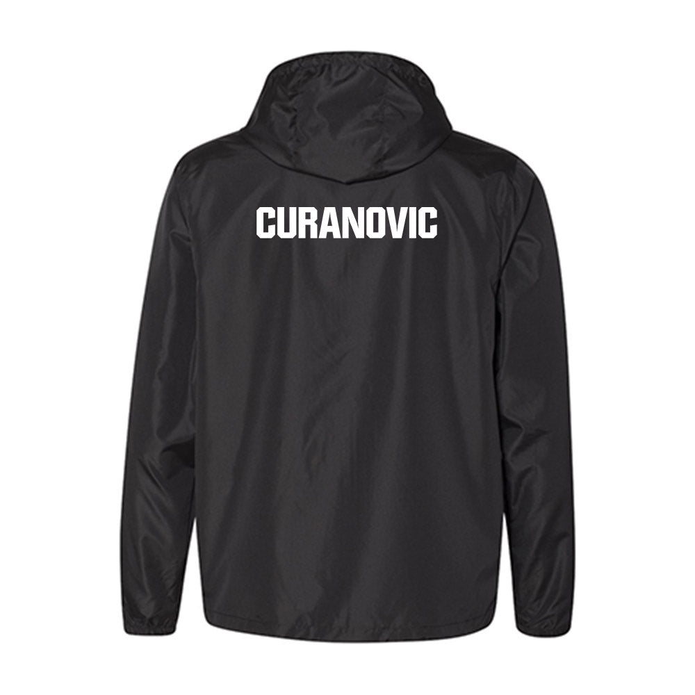Wayne State - NCAA Men's Swimming & Diving : Leland Curanovic - Windbreaker-1