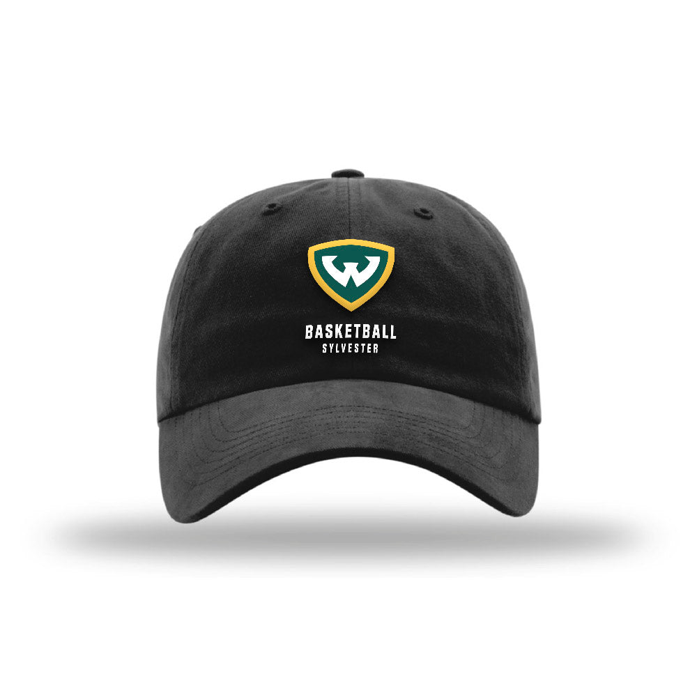 Wayne State - NCAA Women's Basketball : Komara Sylvester - Garment Washed Twill-0