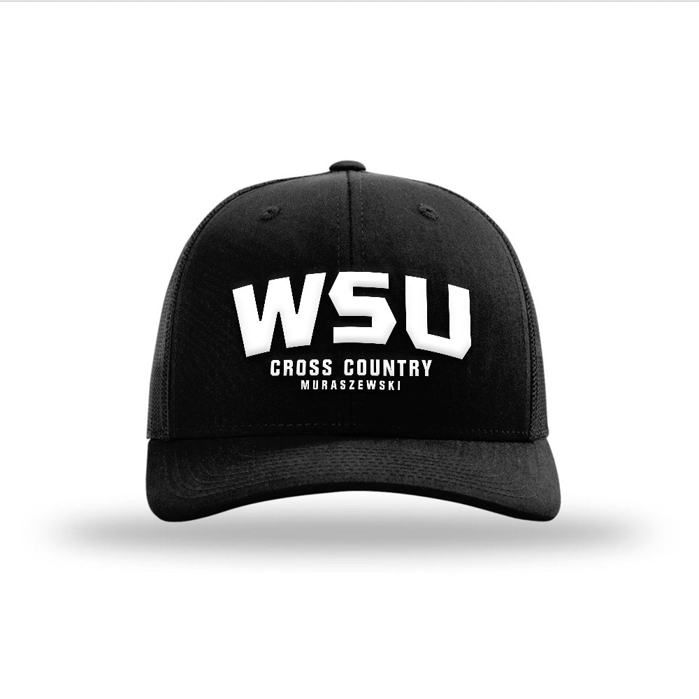 Wayne State - NCAA Men's Cross Country : Ethan Muraszewski - Snapback Trucker Hat-0