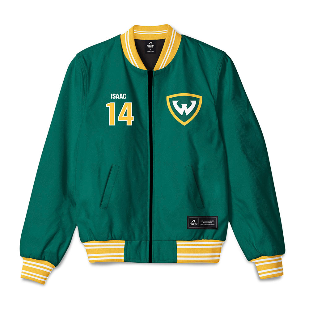 Wayne State - NCAA Football : Donovan Isaac - Bomber Jacket-0