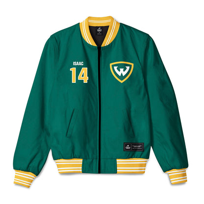 Wayne State - NCAA Football : Donovan Isaac - Bomber Jacket-0