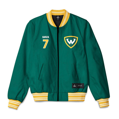 Wayne State - NCAA Baseball : Ty Garza - Bomber Jacket-0
