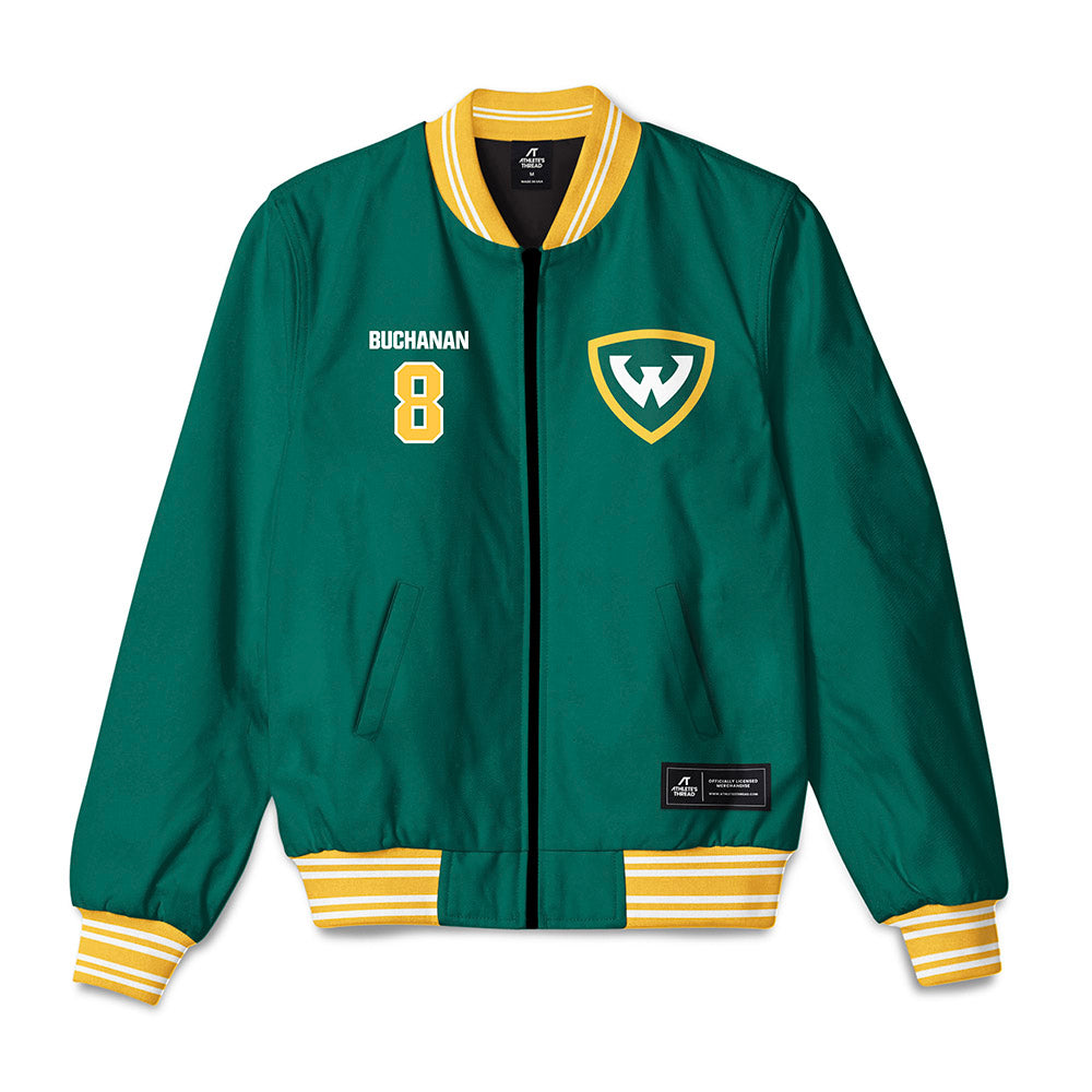 Wayne State - NCAA Football : Clifton Buchanan - Bomber Jacket-0