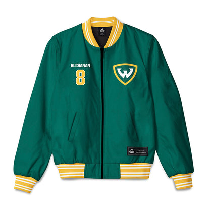 Wayne State - NCAA Football : Clifton Buchanan - Bomber Jacket-0