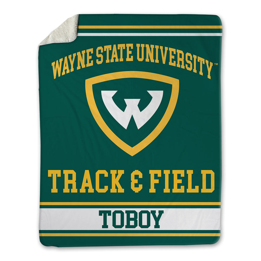 Wayne State - NCAA Women's Track & Field : Ania Toboy - Blanket-0