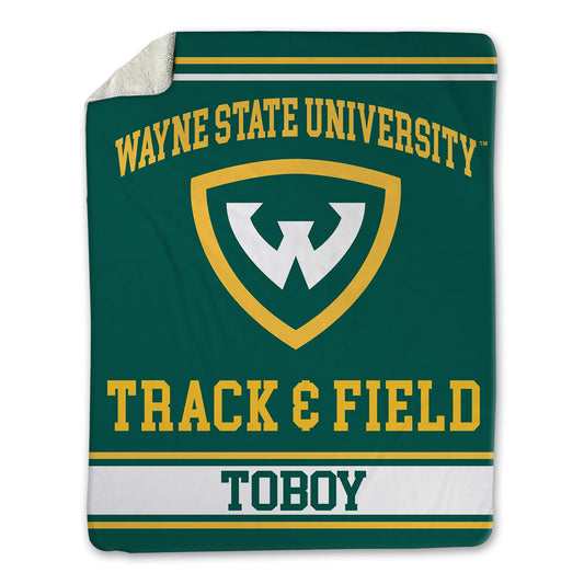 Wayne State - NCAA Women's Track & Field : Ania Toboy - Blanket-0