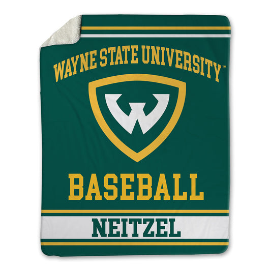 Wayne State - NCAA Baseball : Bryce Neitzel - Blanket-0