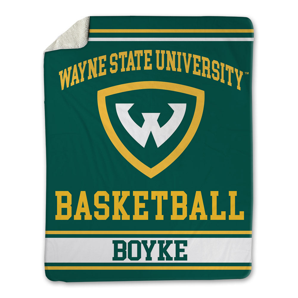 Wayne State - NCAA Women's Basketball : Alexis Boyke - Blanket-0