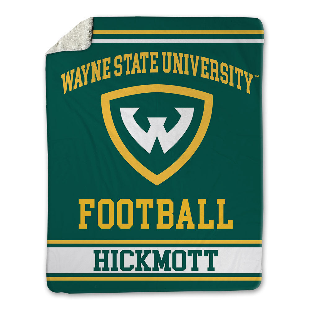 Wayne State - NCAA Football : Drew Hickmott - Blanket-0