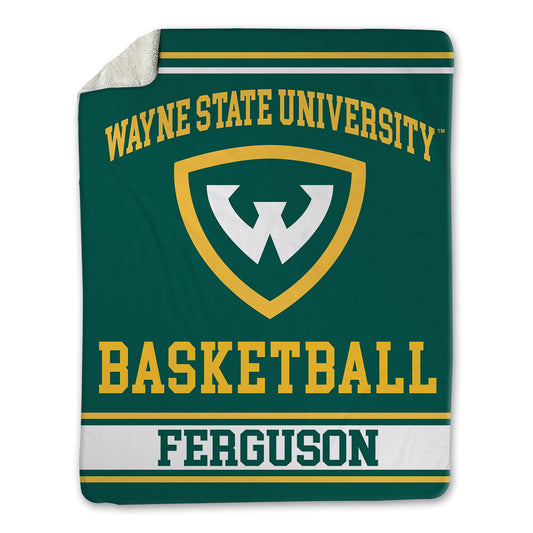 Wayne State - NCAA Women's Basketball : McKenna Ferguson - Blanket-0