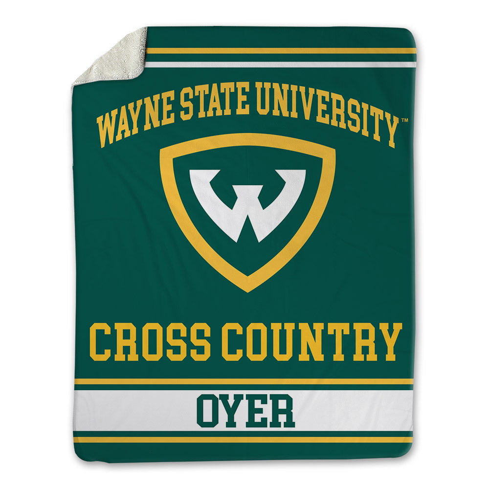 Wayne State - NCAA Men's Cross Country : Neil Oyer - Blanket-0