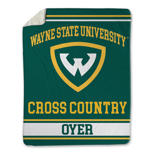 Wayne State - NCAA Men's Cross Country : Neil Oyer - Blanket-0