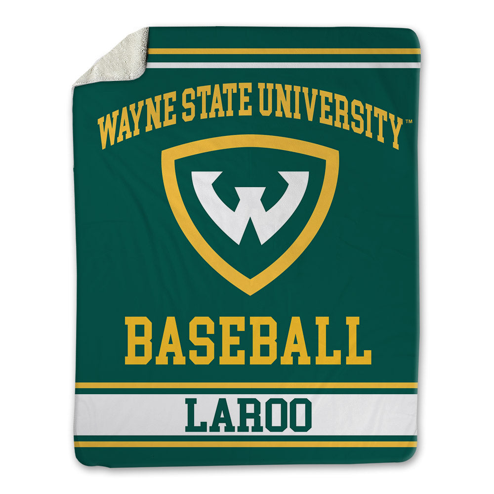 Wayne State - NCAA Baseball : Braylon Laroo - Blanket-0
