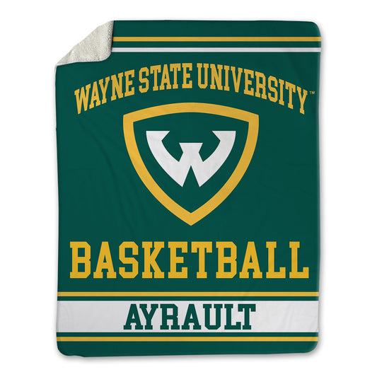 Wayne State - NCAA Women's Basketball : Annabel Ayrault - Blanket-0