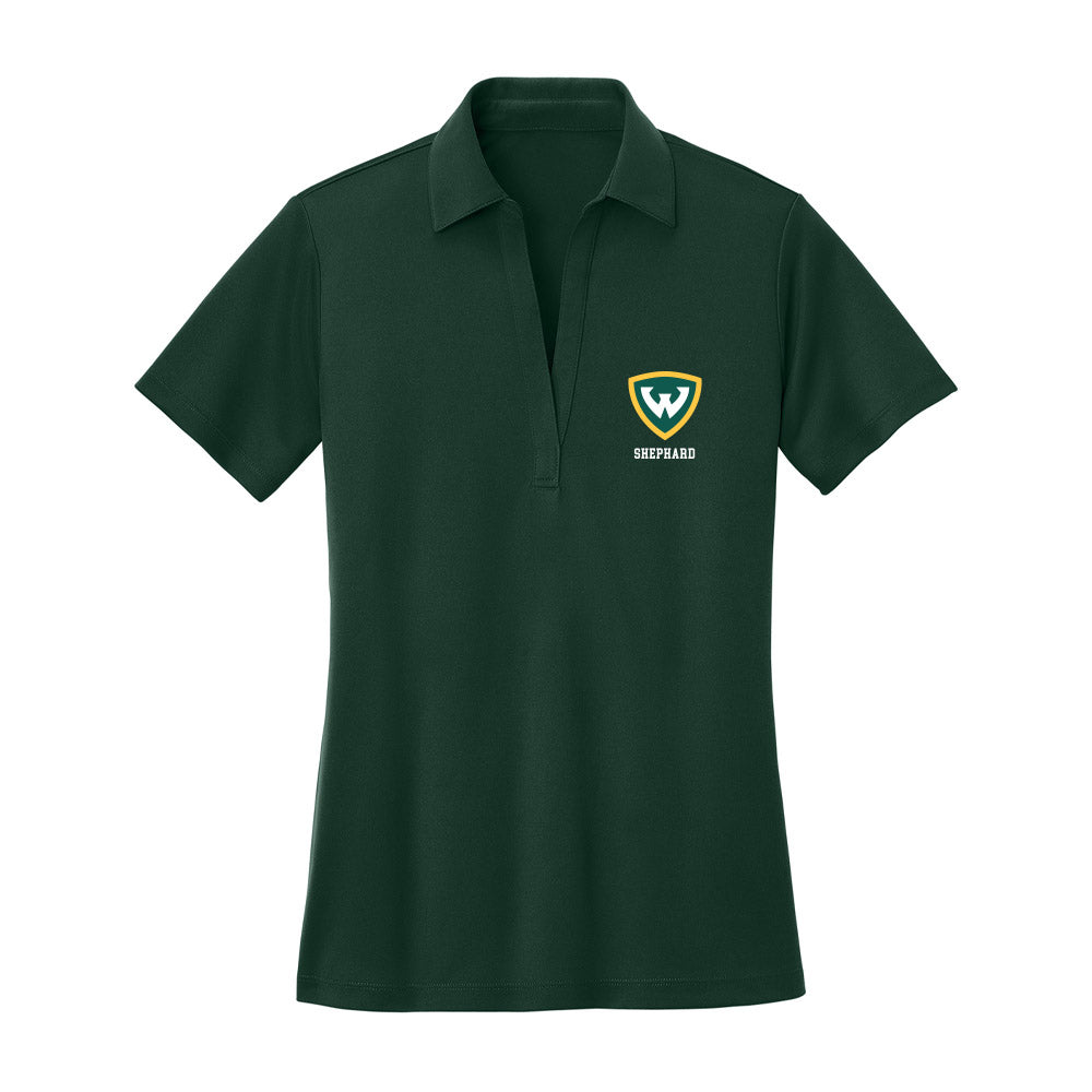 Wayne State - NCAA Football : Malik Shephard - Women's Activewear Polo Shirt-0