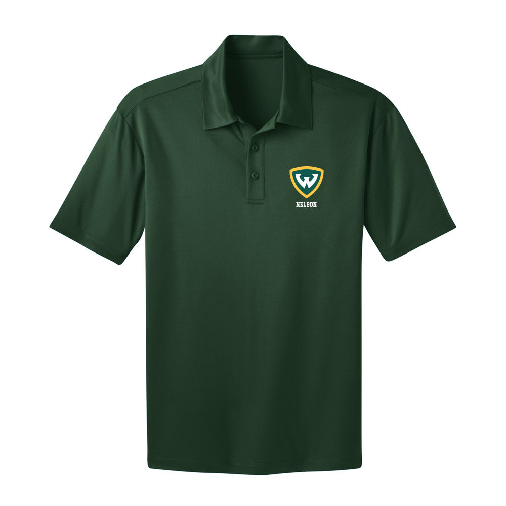 Wayne State - NCAA Football : Johnny Nelson - Activewear Polo Shirt-0