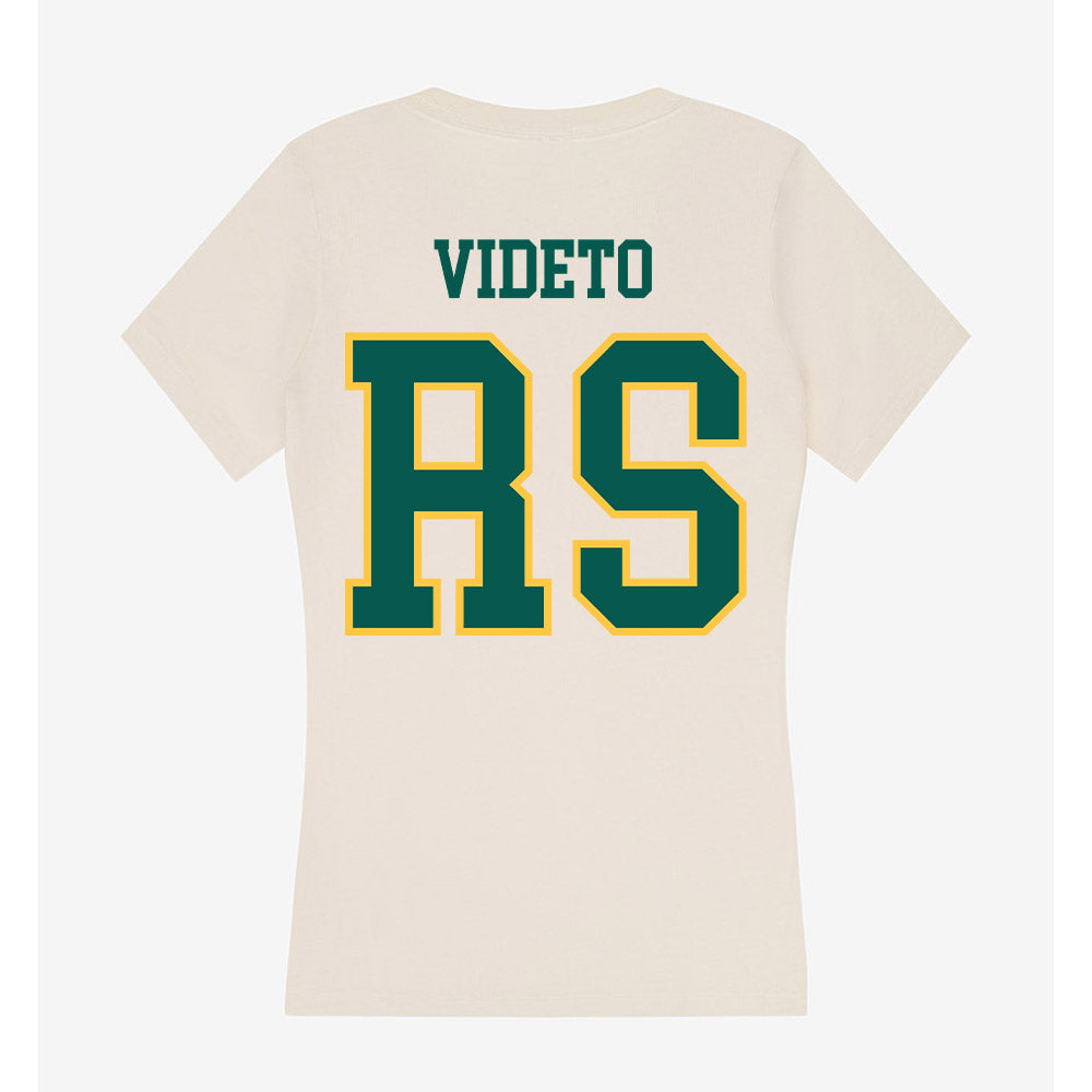 Wayne State - NCAA Football : Brody Videto - Classic Shersey Women's V-Neck T-Shirt-1