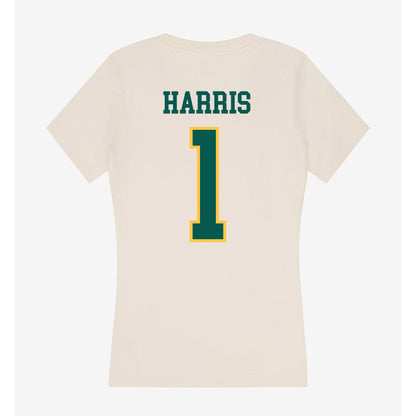 Wayne State - NCAA Football : Manny Harris - Classic Shersey Women's V-Neck T-Shirt-1