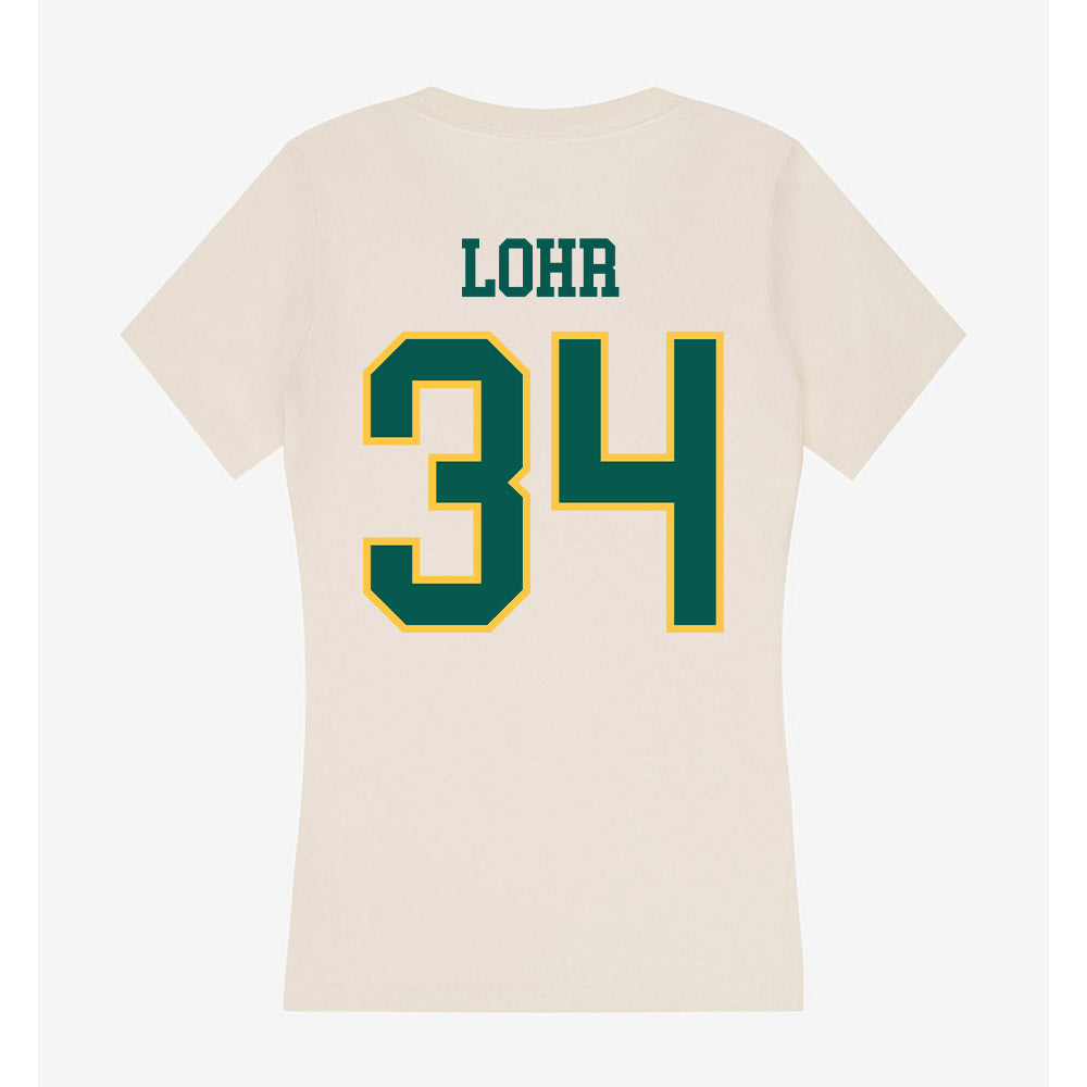 Wayne State - NCAA Men's Basketball : Eli Lohr - Classic Shersey Women's V-Neck T-Shirt-1