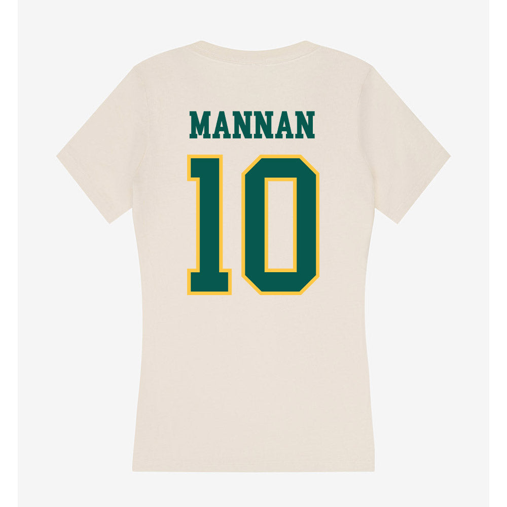 Wayne State - NCAA Men's Basketball : Braylon Mannan - Classic Shersey Women's V-Neck T-Shirt-1
