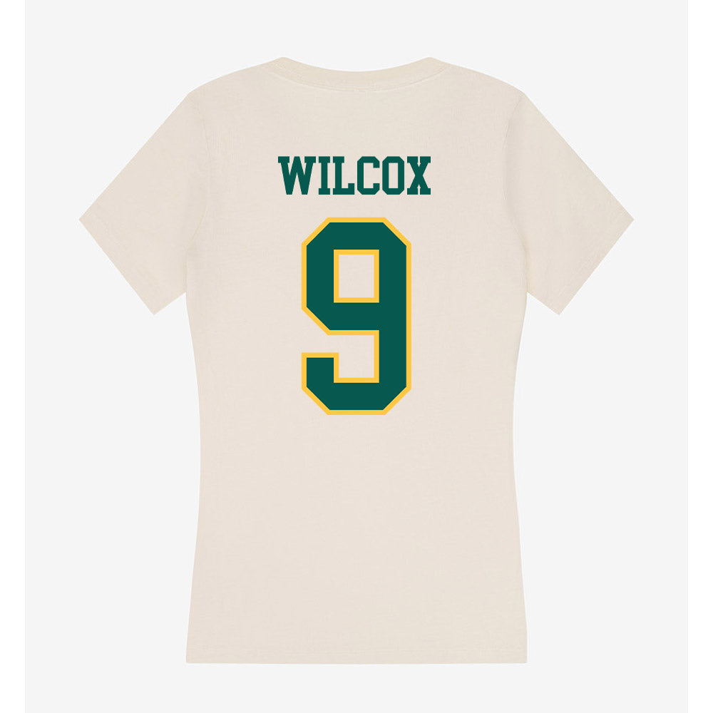 Wayne State - NCAA Women's Soccer : Morgan Wilcox - Classic Shersey Women's V-Neck T-Shirt-1
